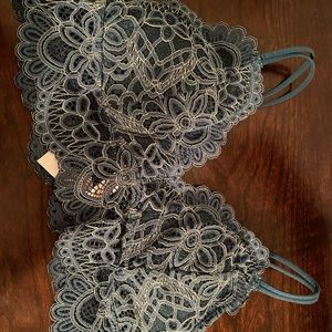 Green Blue Small Bralette